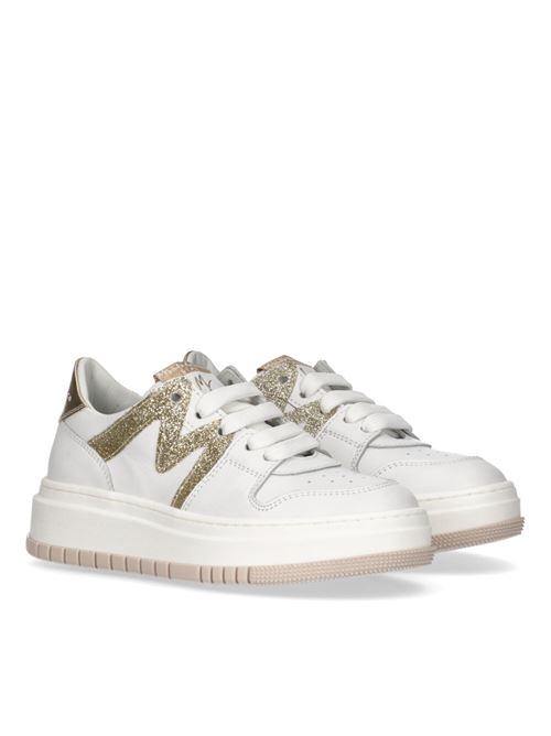 Sneakers con lacci Junior MANILA GRACE | 60709BIANCO PLATINO##